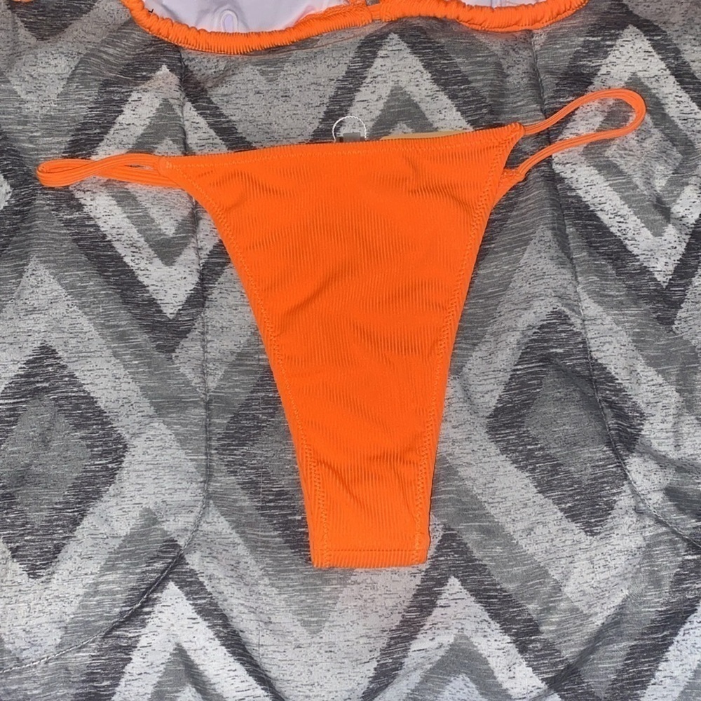 HILINKER neon orange bikini bathing suit - Picture 5 of 5
